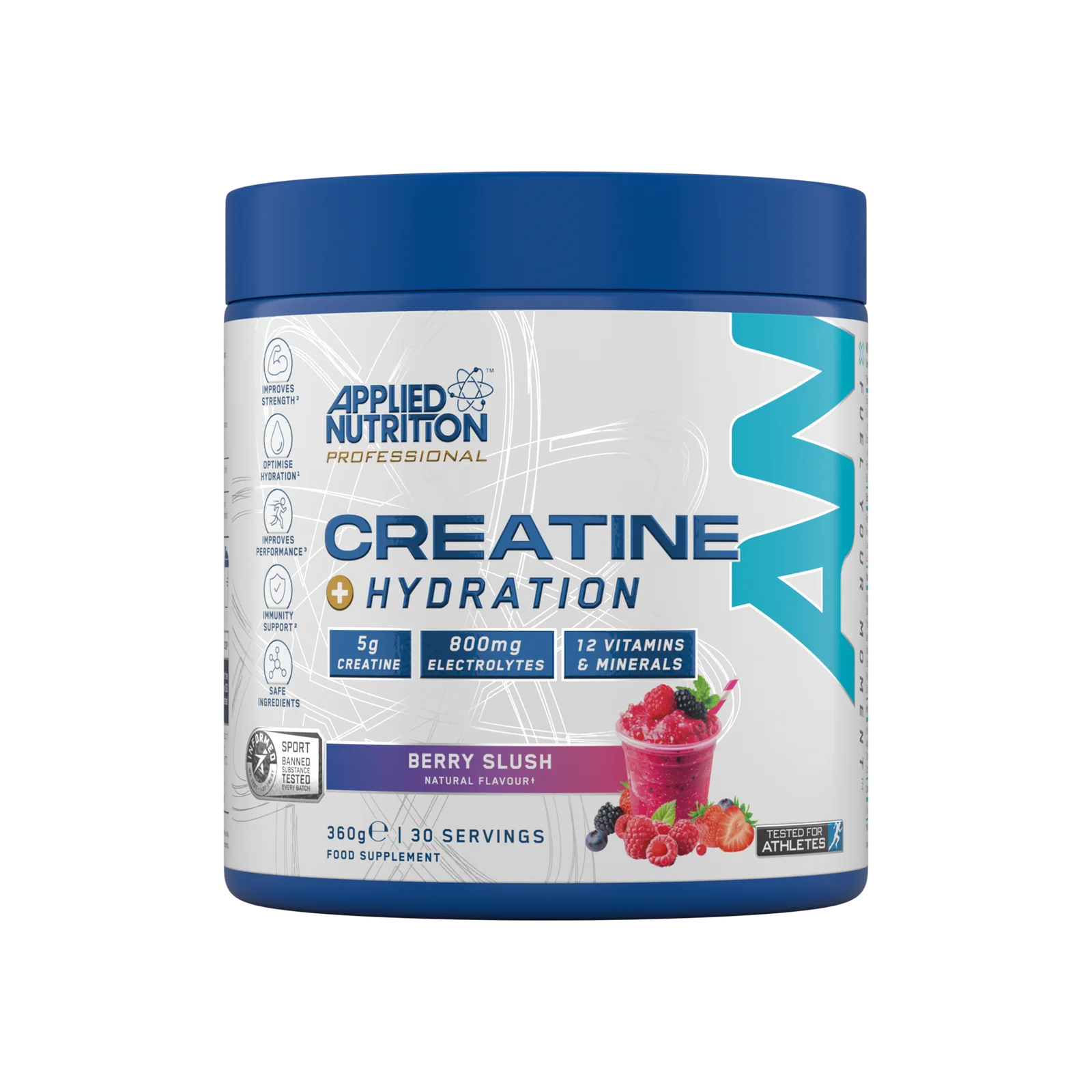 Applied Nutrition Creatine + Hydration 360g Berry Slush