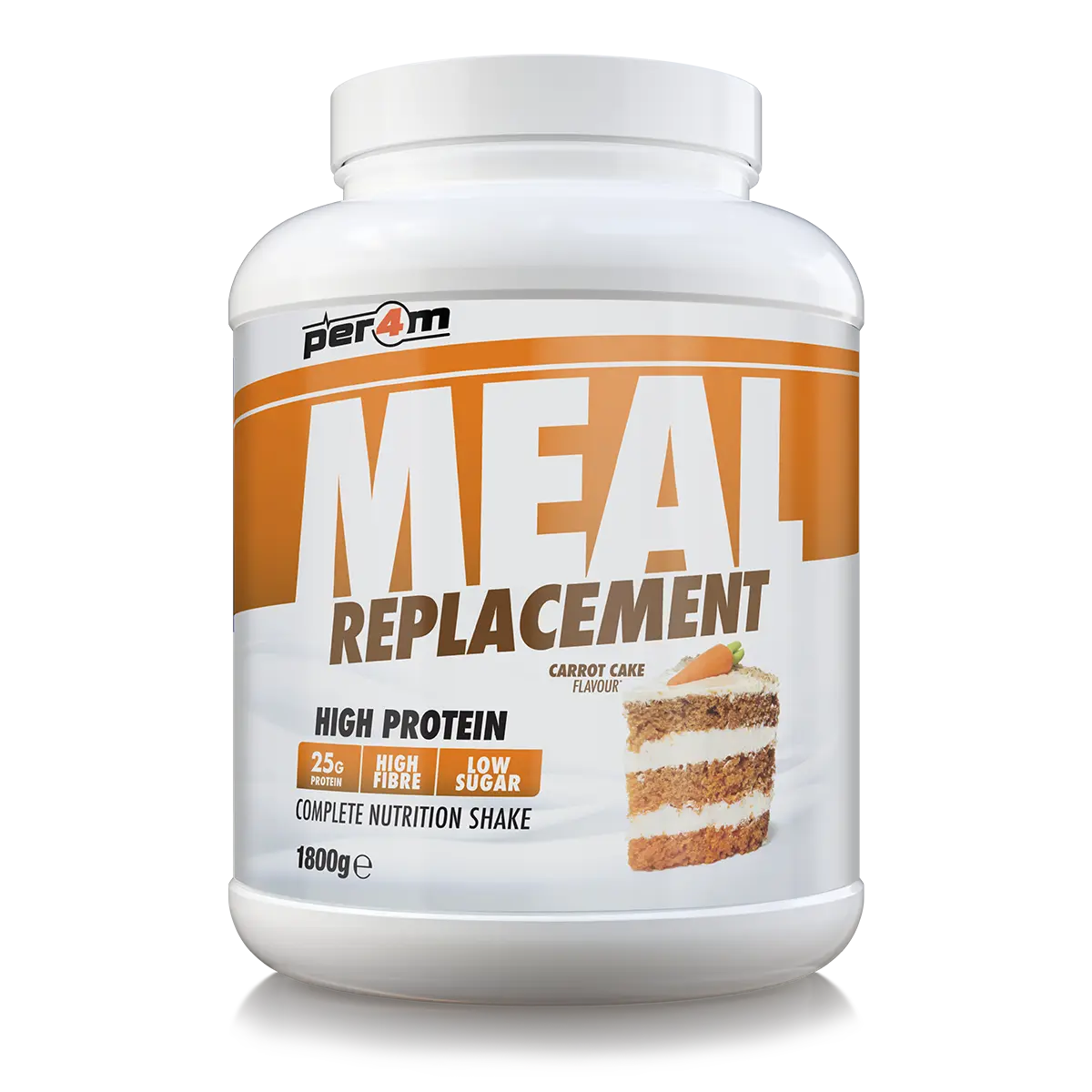 Per4m Meal Replacement 1.8kg Carrot Cake