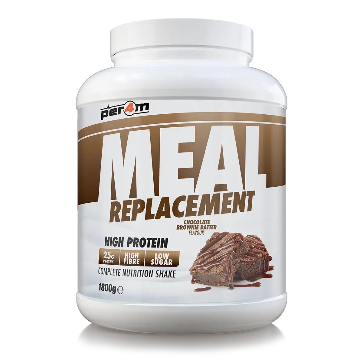 Per4m Meal Replacement 1.8kg Chocolate Brownie Batter
