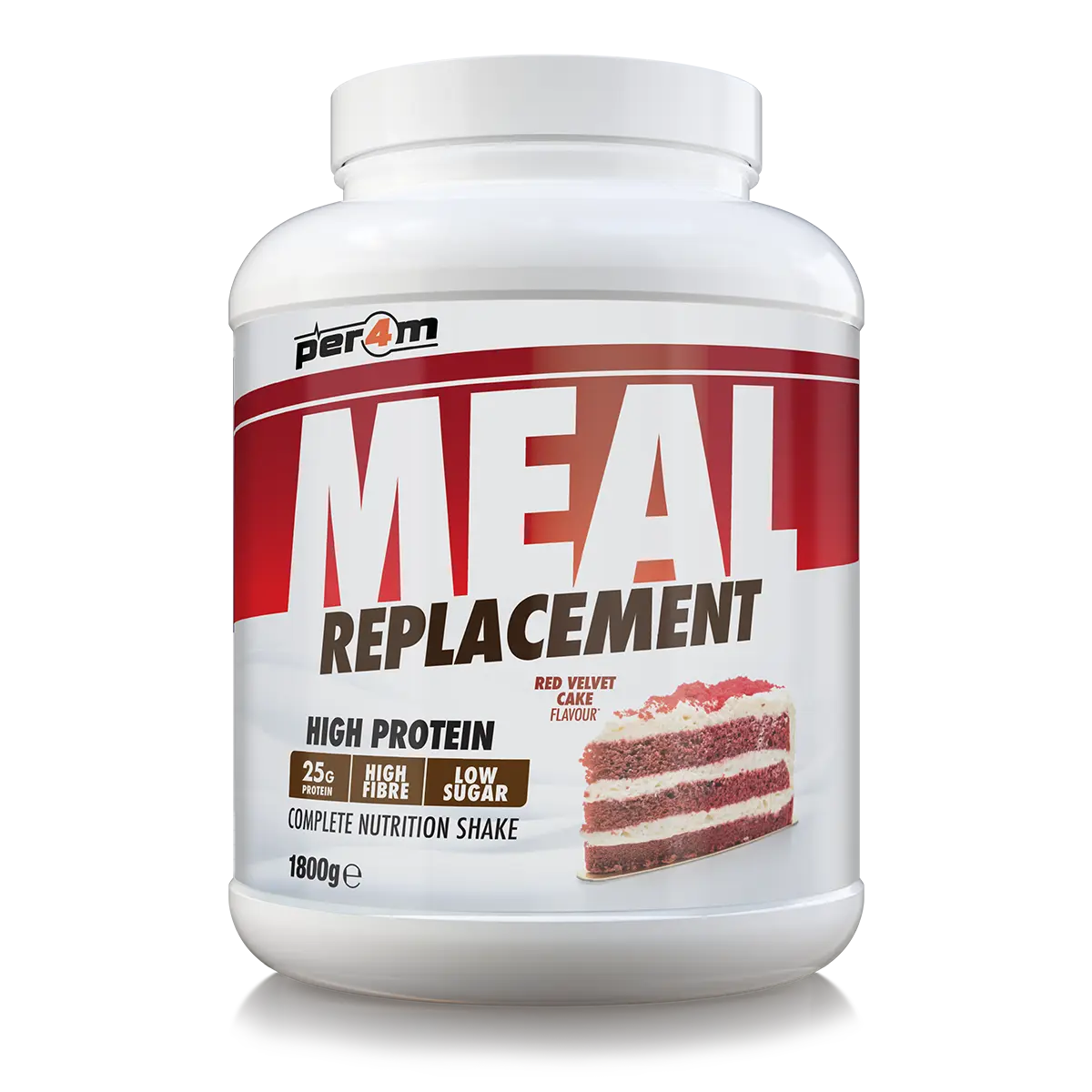Per4m Meal Replacement 1.8kg Red Velvet Cake