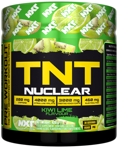 NXT TNT Nuclear Pre Workout 420g Kiwi Lime Twist