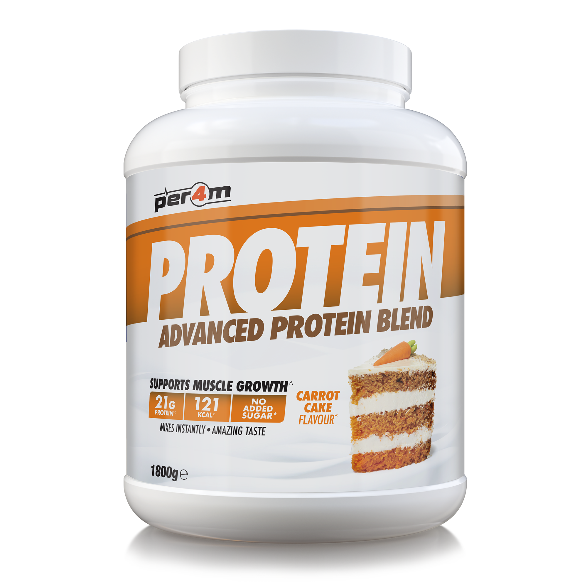 Per4m Advanced Protein 1.8kg Carrot Cake