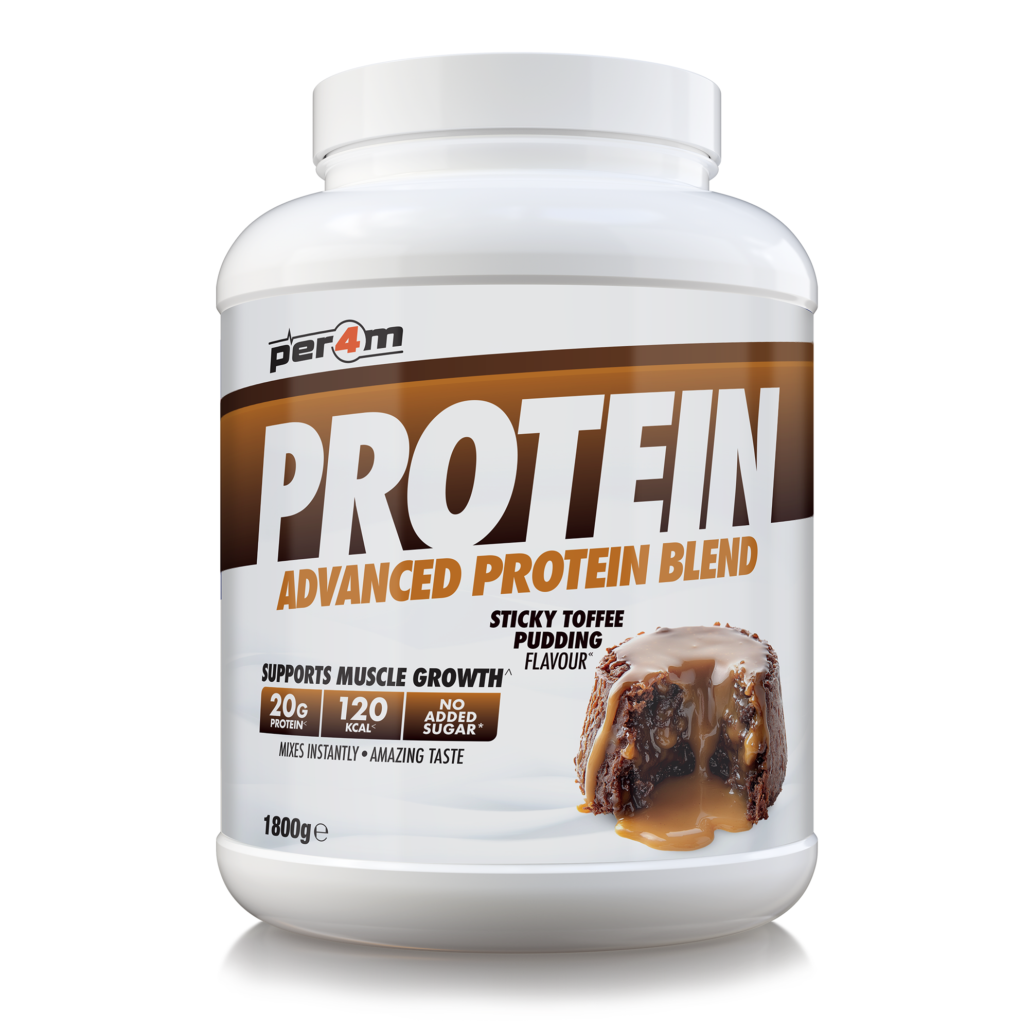 Per4m Advanced Protein 1.8kg Sticky Toffee Pudding