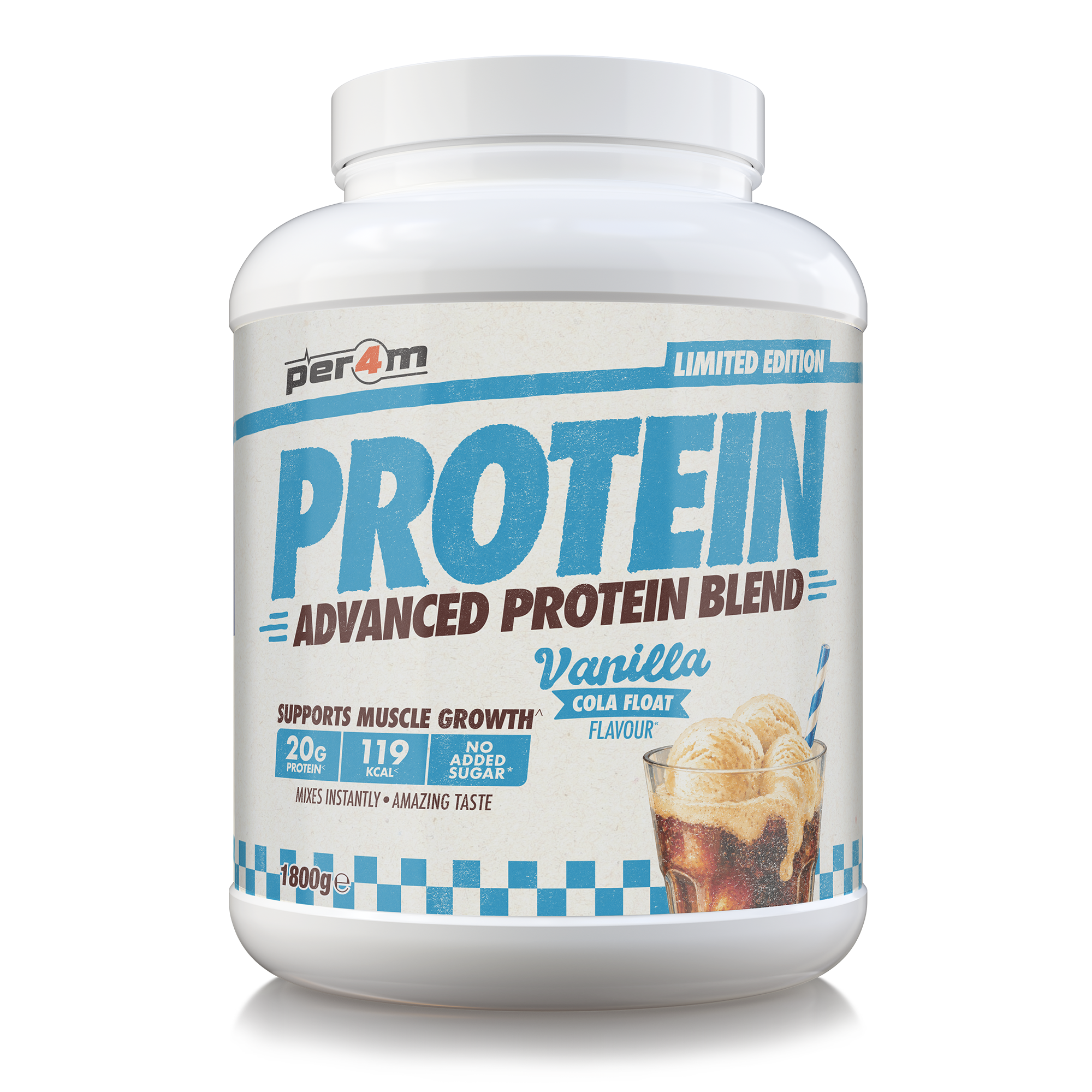 Per4m Advanced Protein 1.8kg Vanilla Cola Float