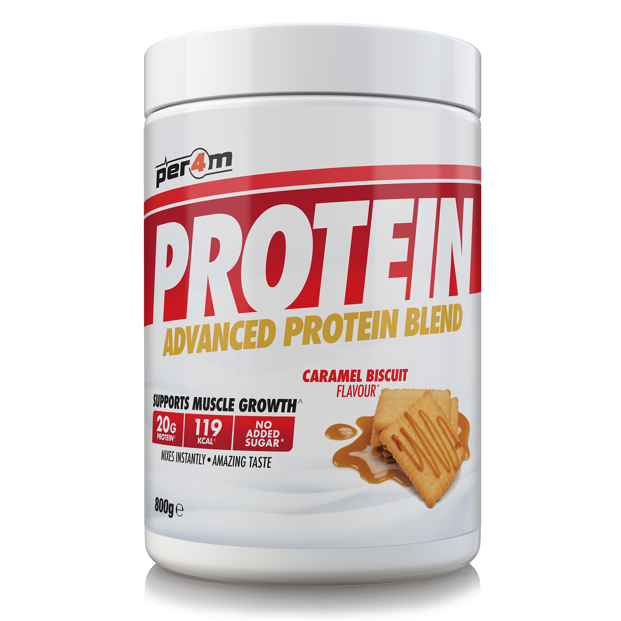 Per4m Advanced Protein 800g Caramel Biscuit