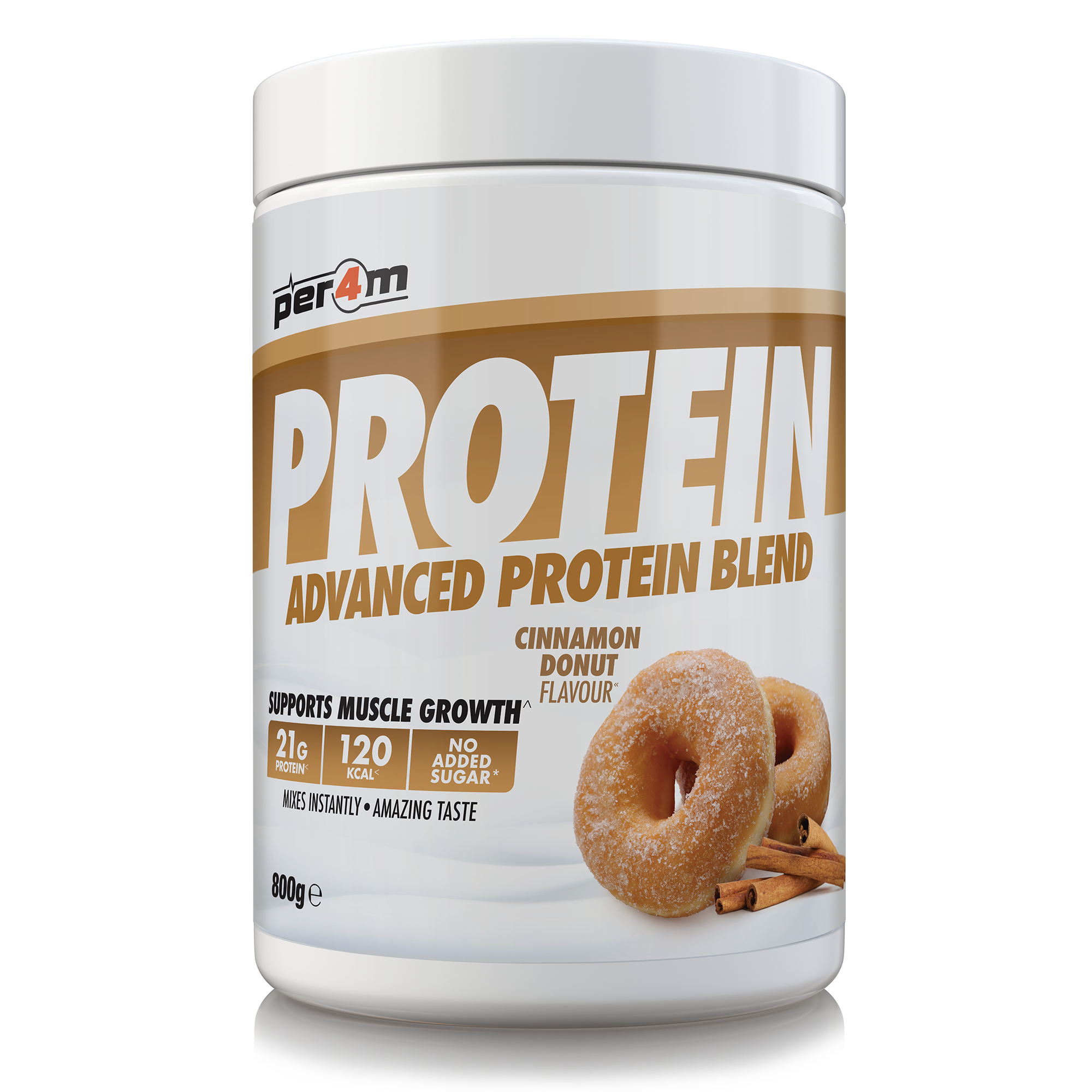 Per4m Advanced Protein 800g Cinnamon Donut