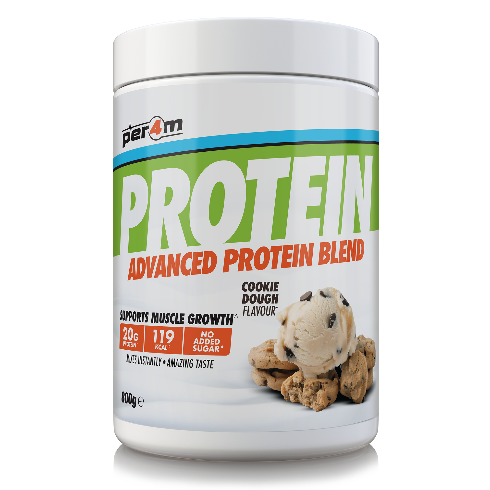 Per4m Advanced Protein 800g Cookie Dough