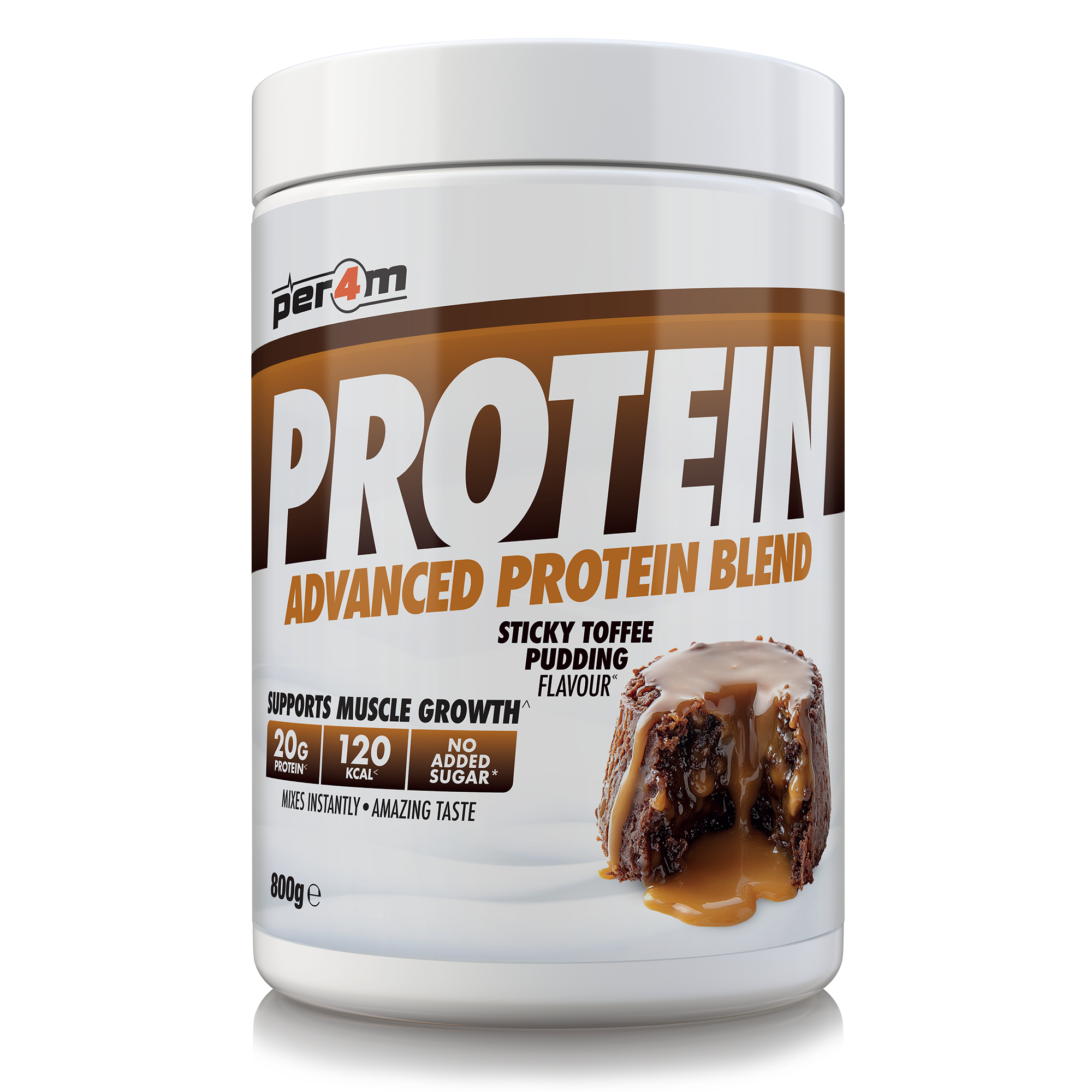Per4m Advanced Protein 800g Sticky Toffee Pudding