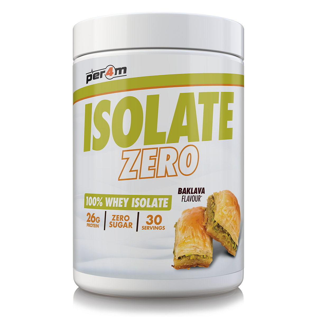 Per4m Isolate Zero Baklava 900g (30 Servings)