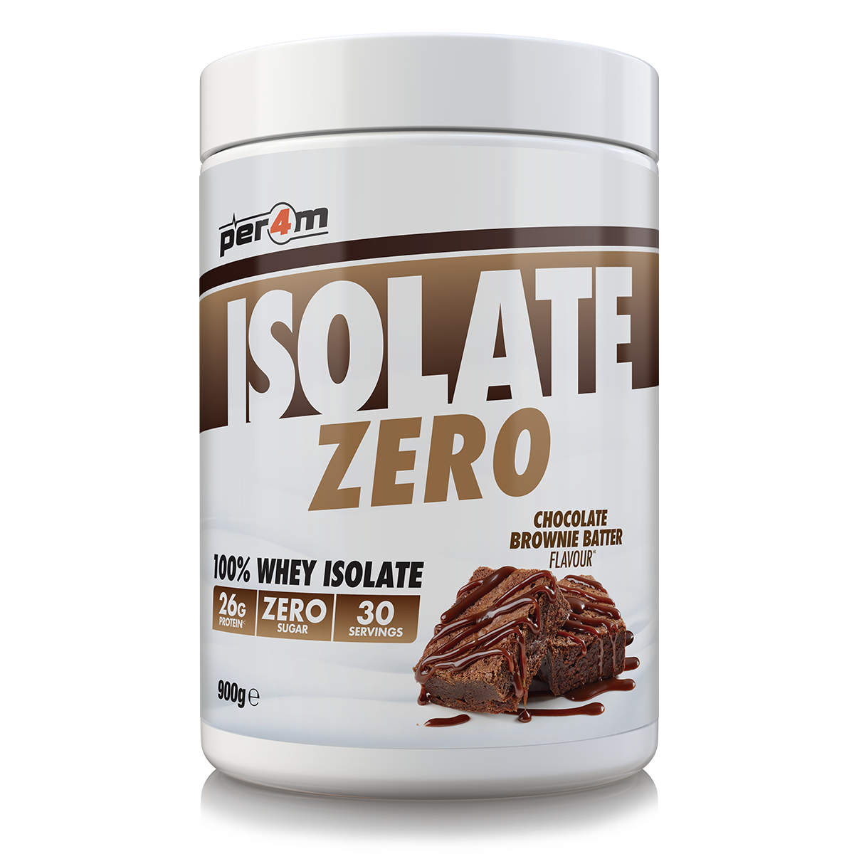 Per4m Isolate Zero Chocolate Brownie Batter 900g (30 Servings)