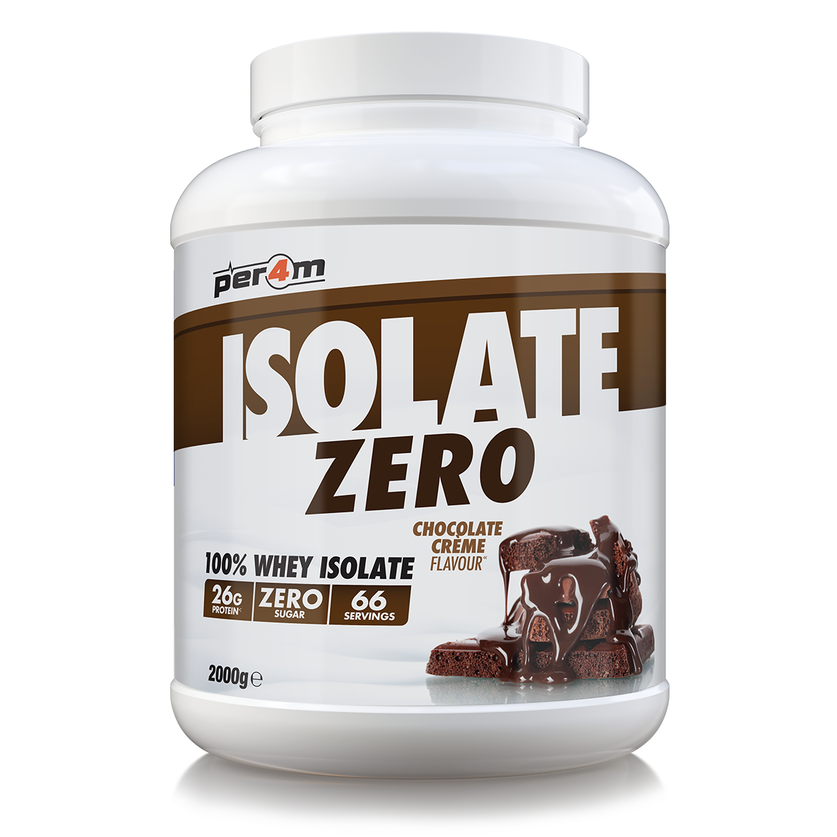 Per4m Isolate Zero Chocolate Creme 2kg (66 Servings)