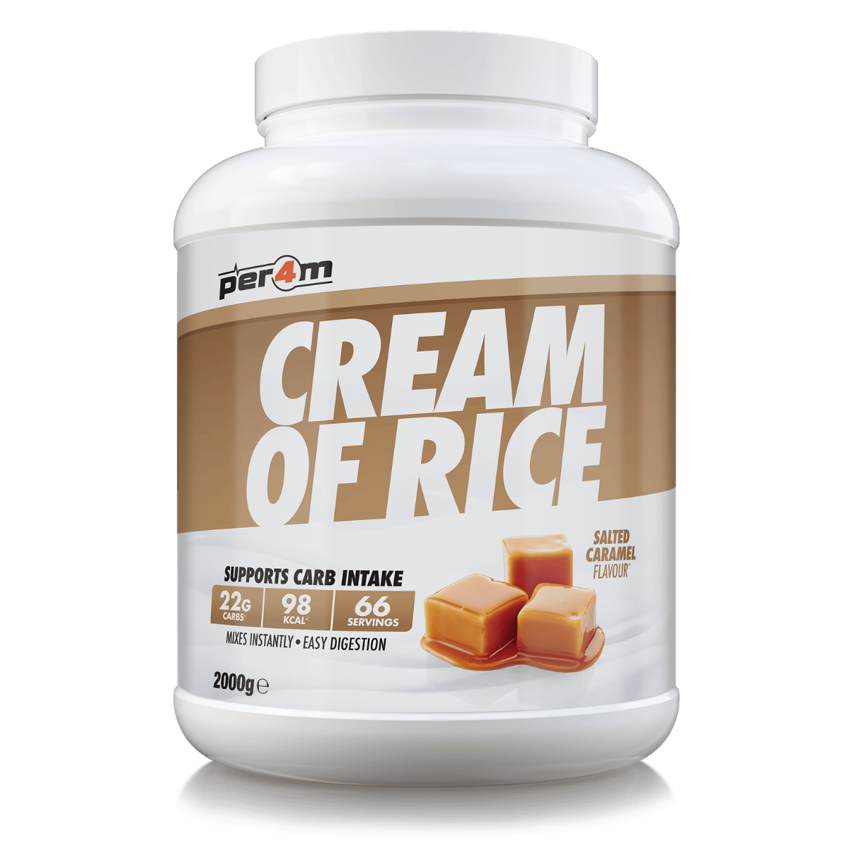 Per4m Cream of Rice 2kg Salted Caramel