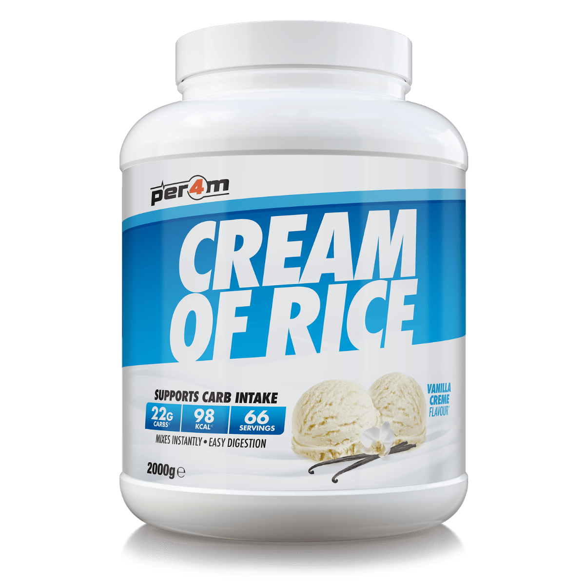 Per4m Cream of Rice 2kg Vanilla Creme