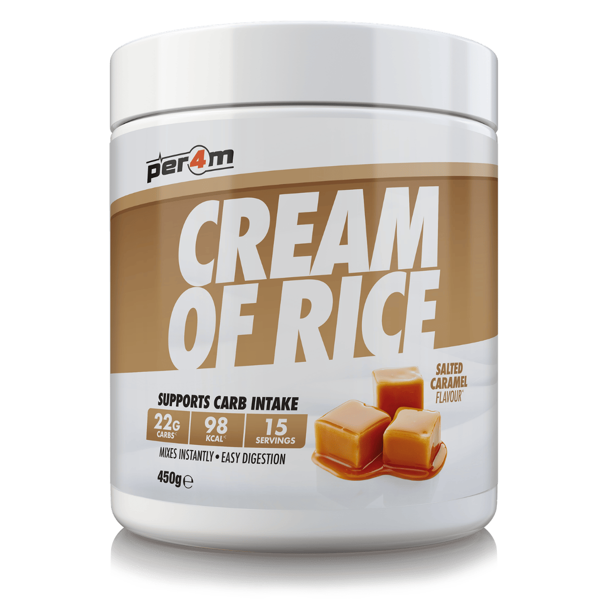 Per4m Cream of Rice 450g Salted Caramel