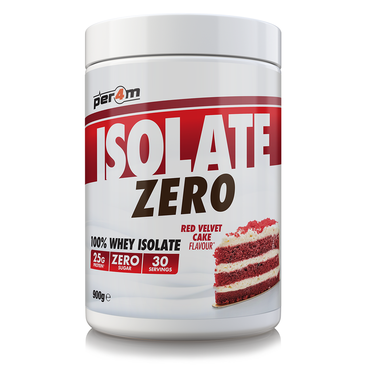 Per4m Isolate Zero Red Velvet Cake 900g (30 Servings)