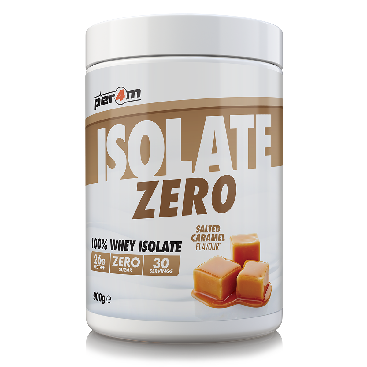 Per4m Isolate Zero Salted Caramel 900g (30 Servings)