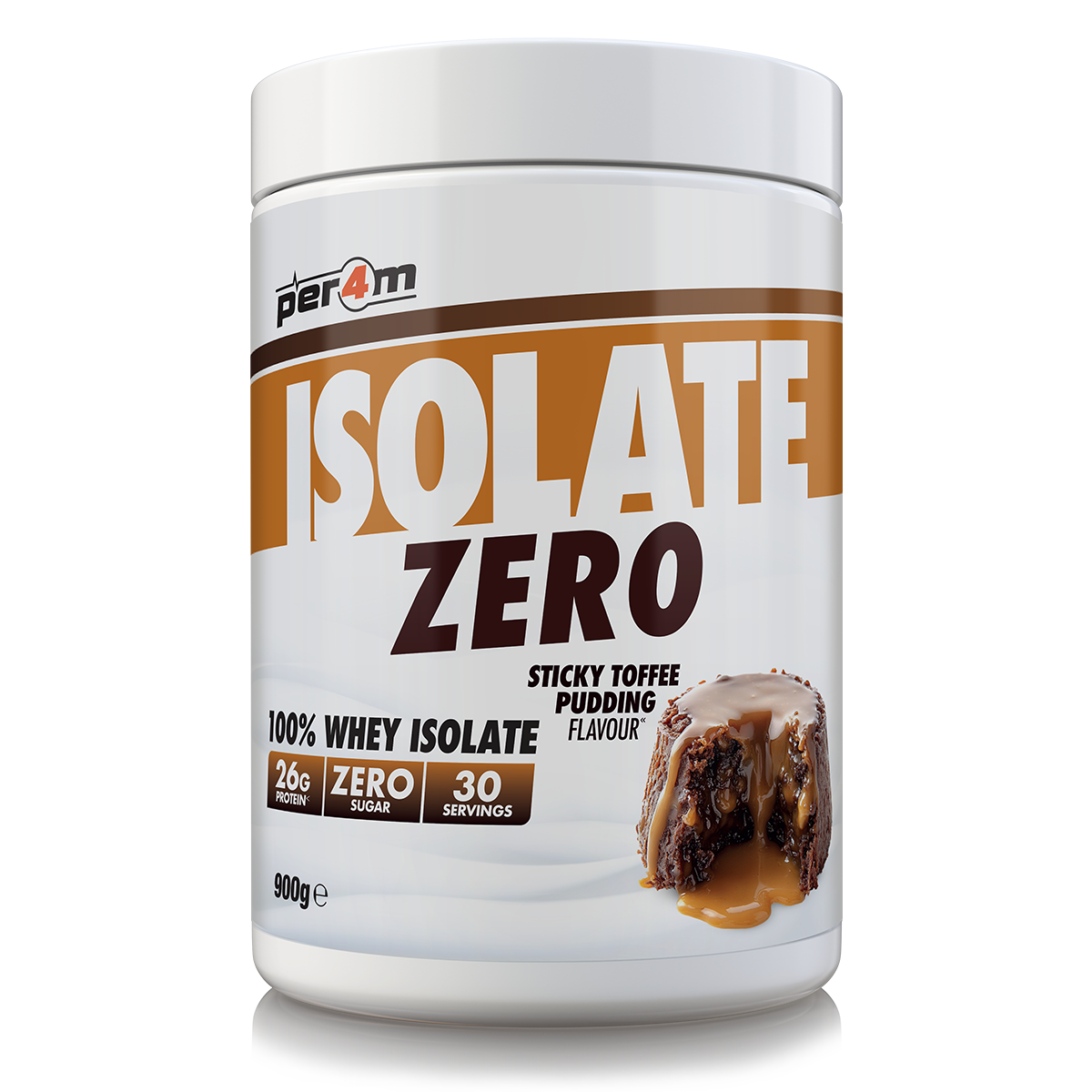 Per4m Isolate Zero Sticky Toffee Pudding 900g (30 Servings)