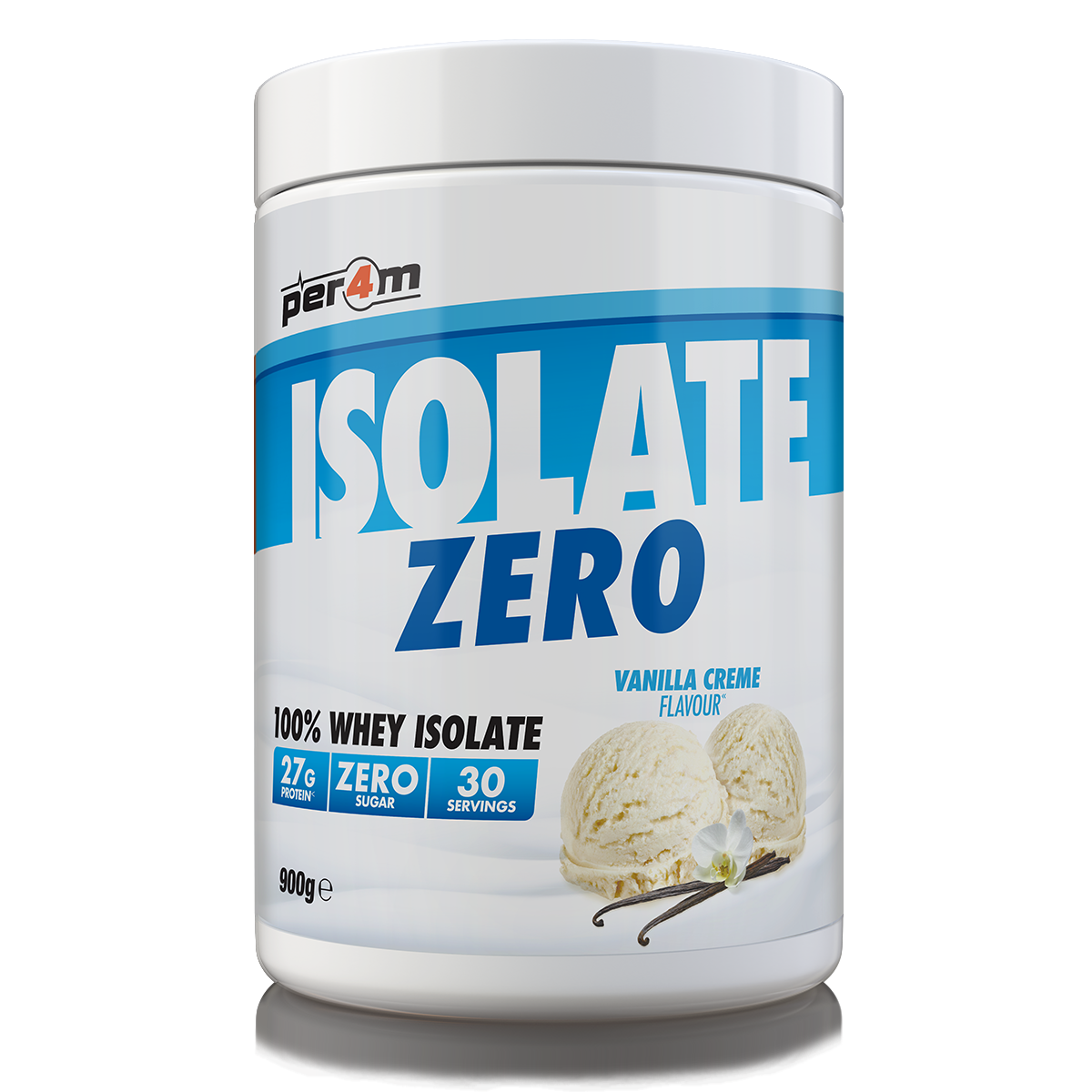 Per4m Isolate Zero Vanilla Creme 900g (30 Servings)