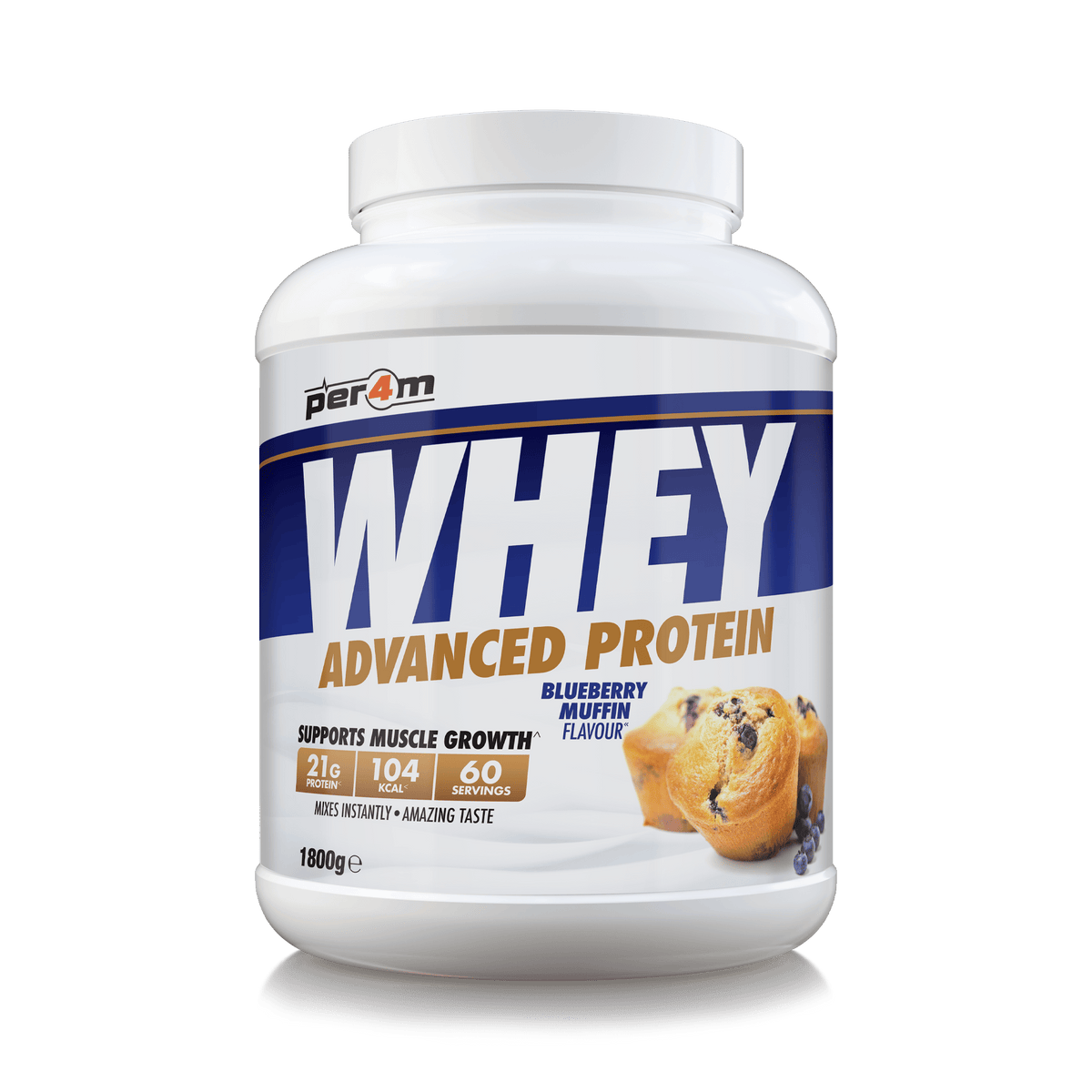 Per4m Whey 1.8kg Blueberry Muffin