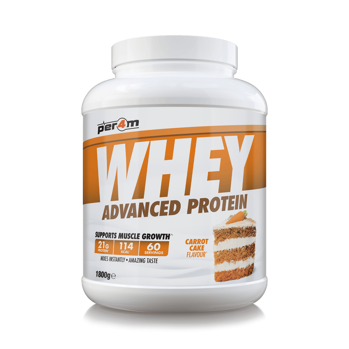 Per4m Whey 1.8kg Carrot Cake