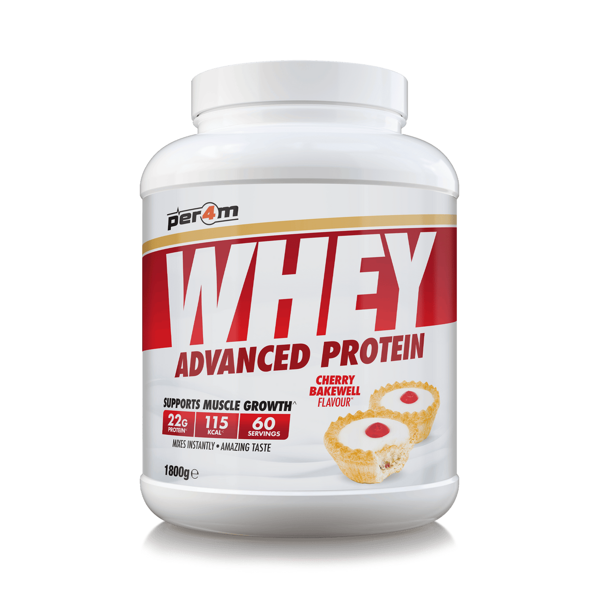 Per4m Whey 1.8kg Cherry Bakewell
