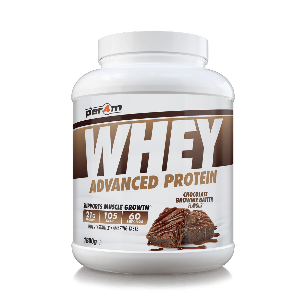 Per4m Whey 1.8kg Chocolate Brownie Batter