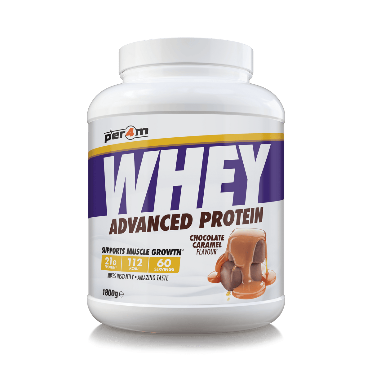 Per4m Whey 1.8kg Chocolate Caramel