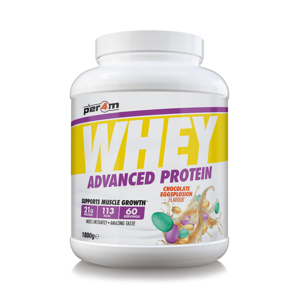 Per4m Whey 1.8kg Chocolate Eggsplosion