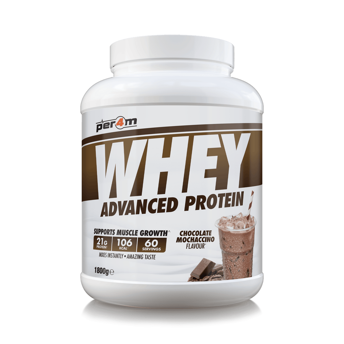 Per4m Whey 1.8kg Chocolate Mochaccino