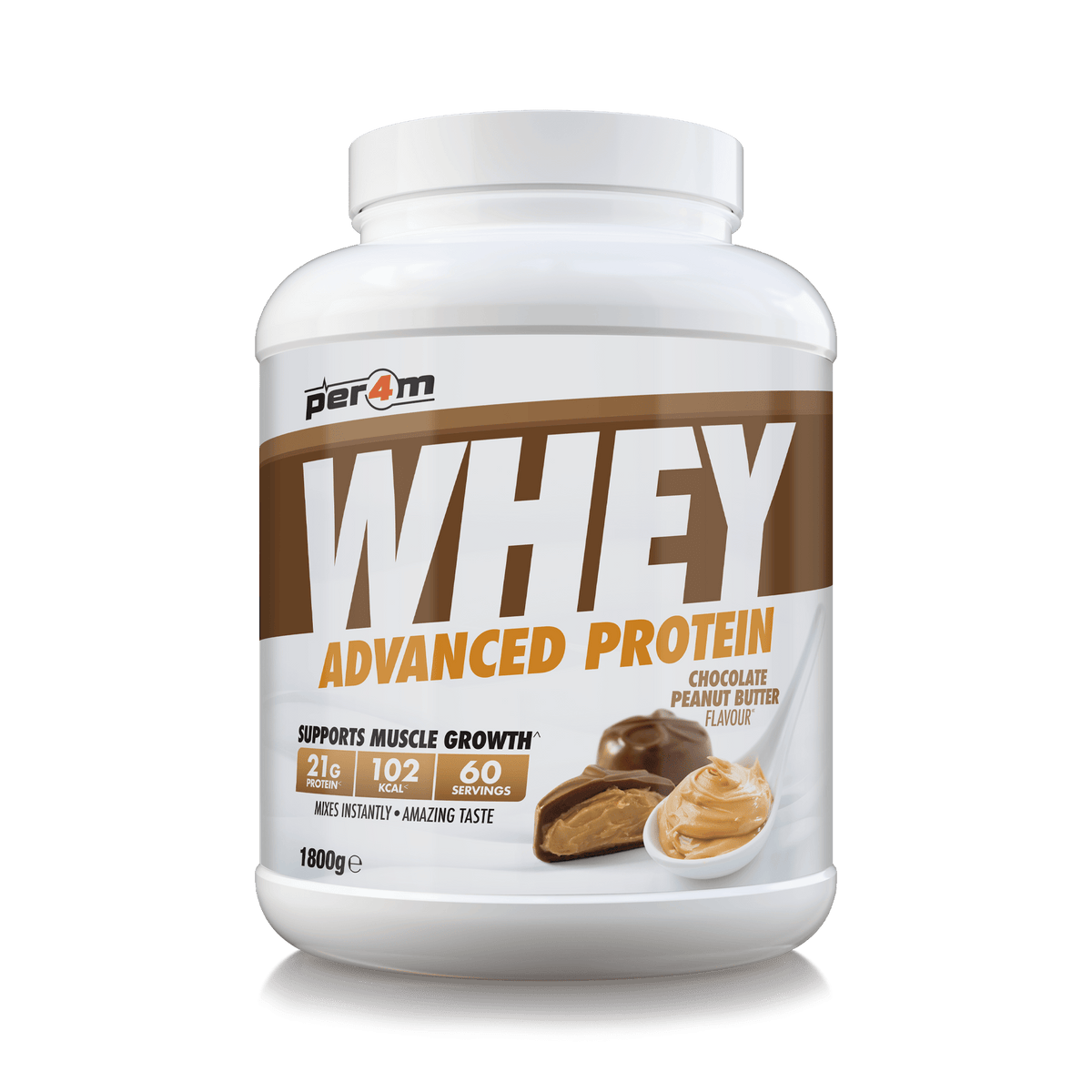 Per4m Whey 1.8kg Chocolate Peanut Butter
