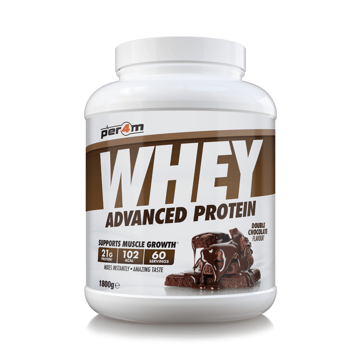 Per4m Whey 1.8kg Double Chocolate