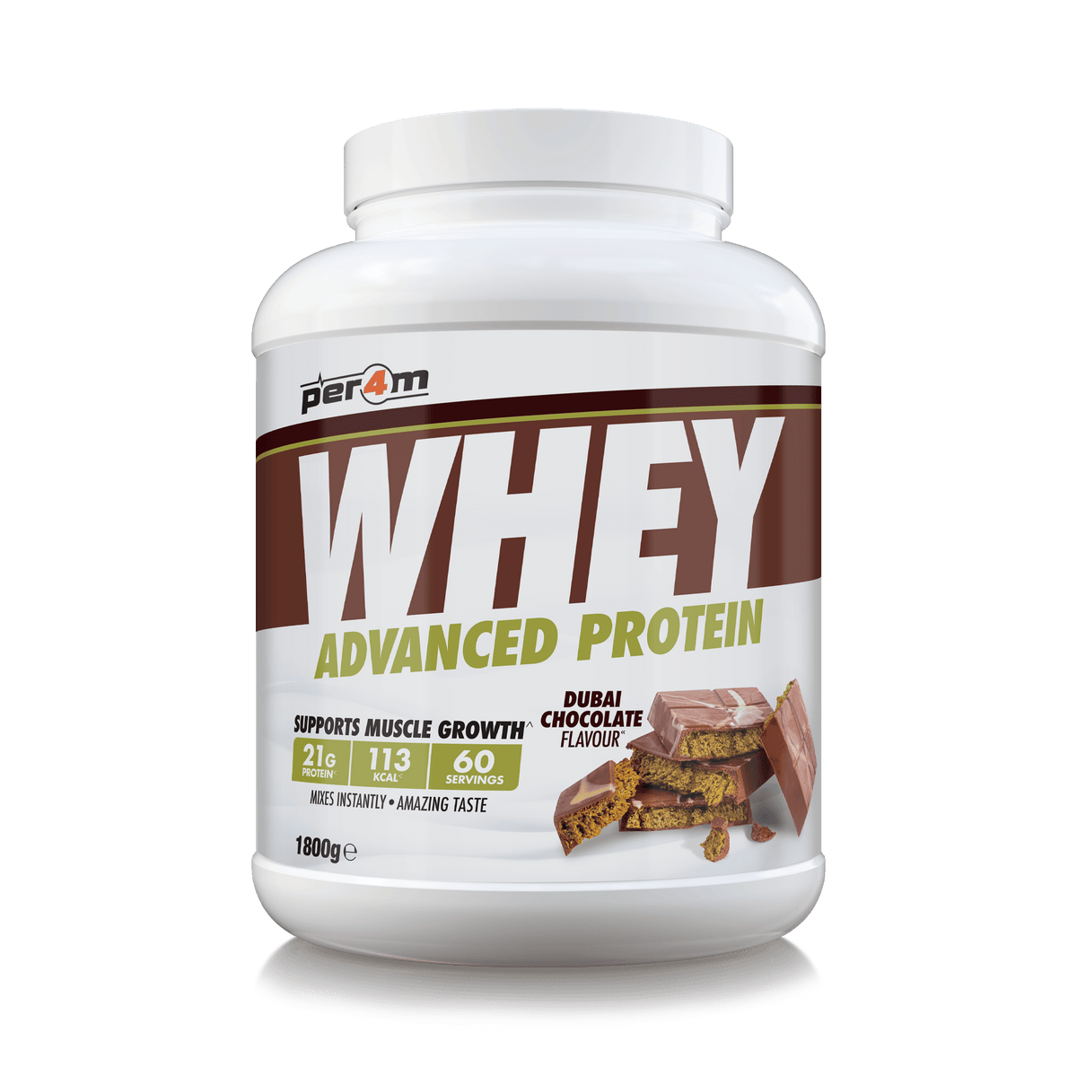 Per4m Whey 1.8kg Dubai Chocolate