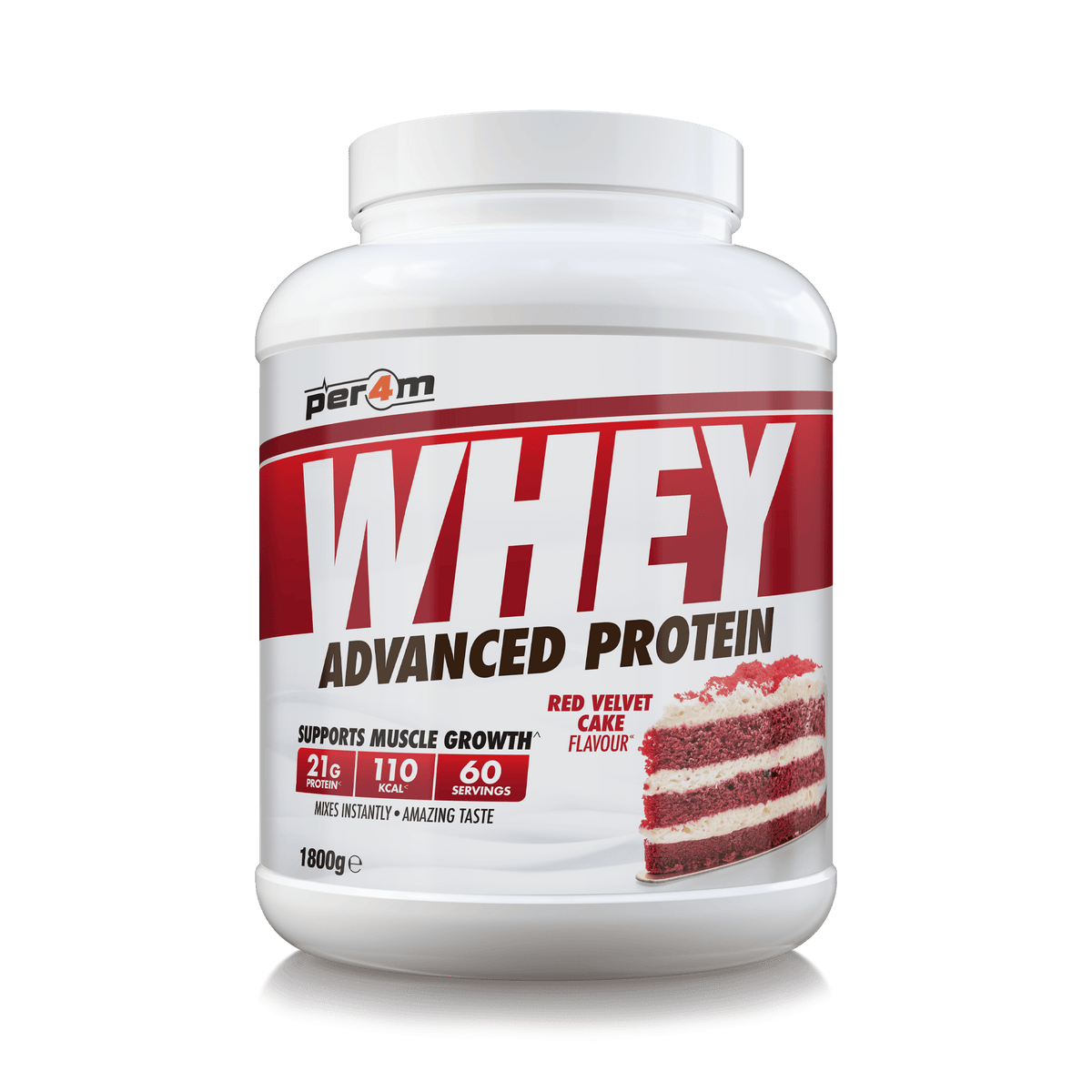 Per4m Whey 1.8kg Red Velvet Cake