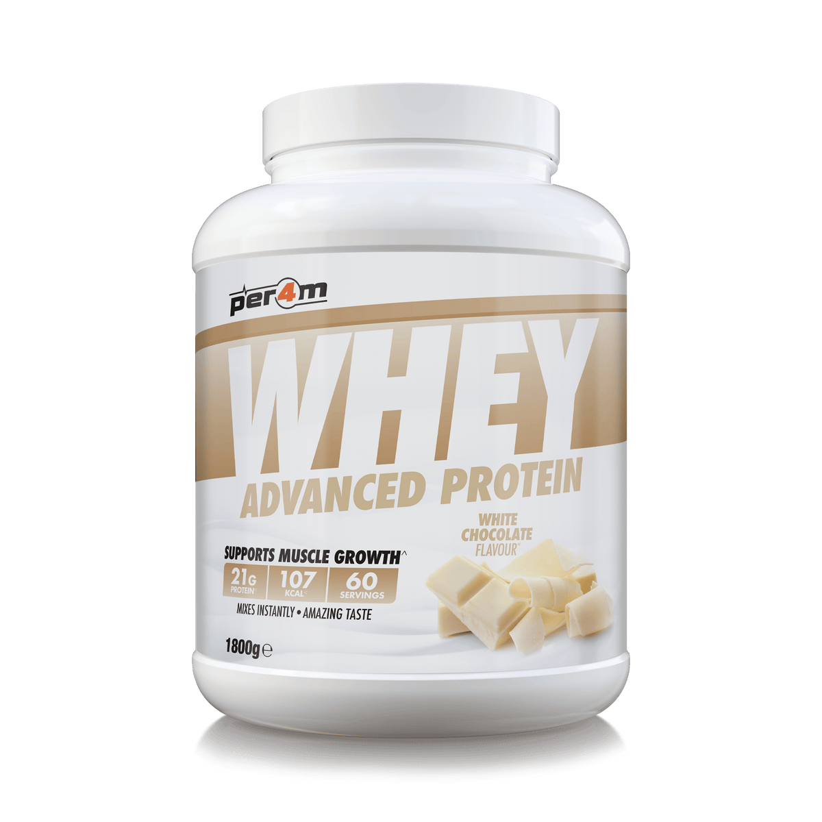 Per4m Whey 1.8kg White Chocolate