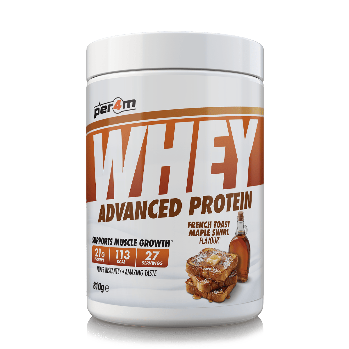 Per4m Whey 810g French Toast Maple Swirl