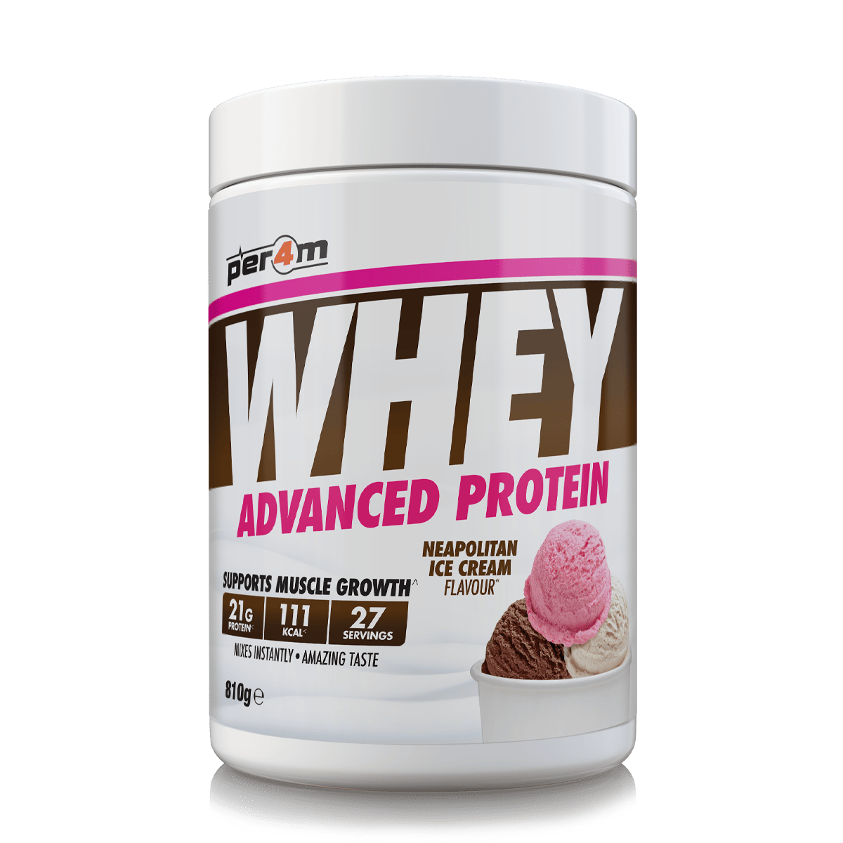 Per4m Whey 810g Neapolitan Ice Cream