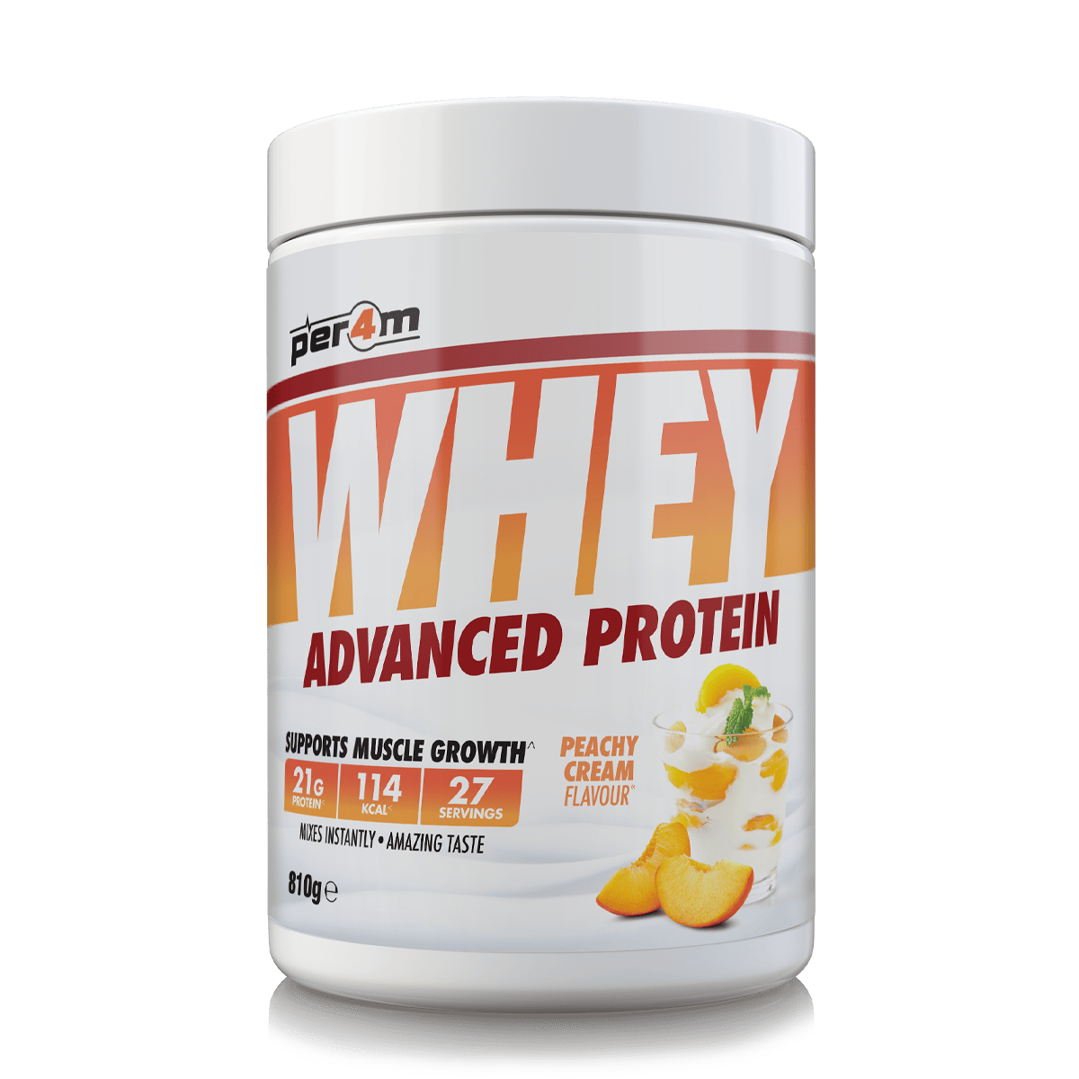 Per4m Whey 810g Peachy Cream