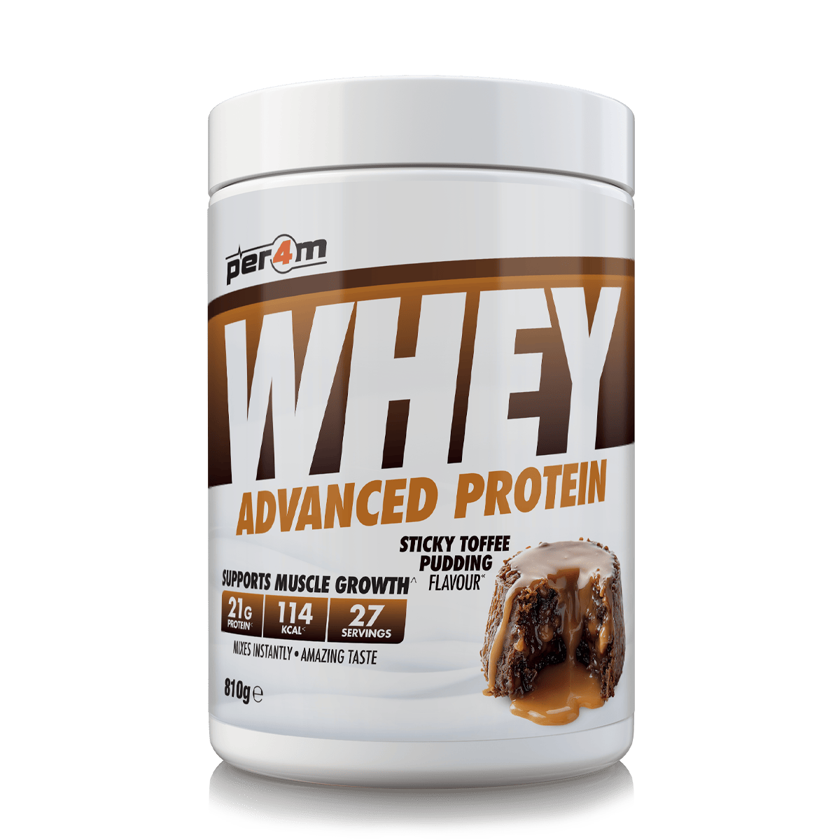 Per4m Whey 810g Sticky Toffee Pudding