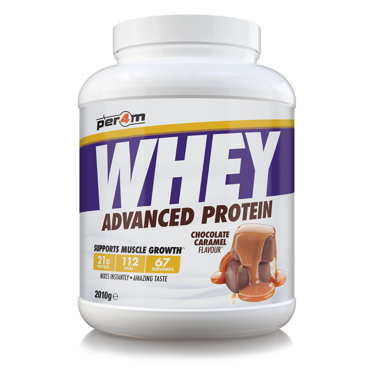Per4m Whey Advanced Protein Powder Chocolate Caramel 2kg