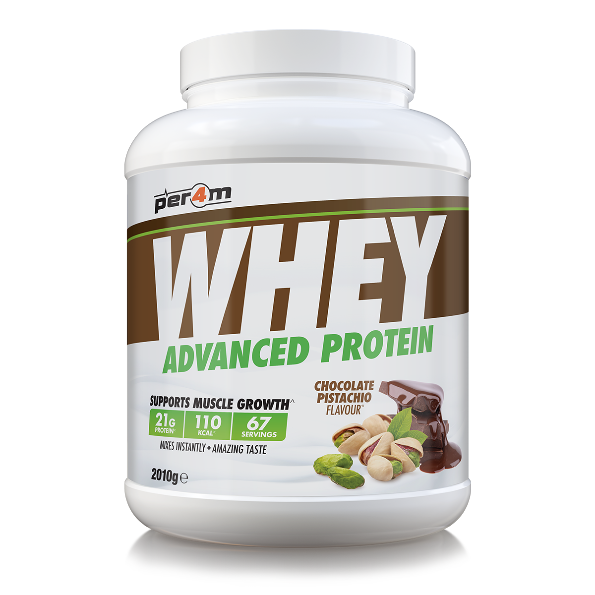 Per4m Whey Advanced Protein Powder Chocolate Pistachio 2kg