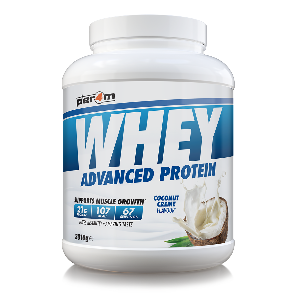 Per4m Whey Advanced Protein Powder Coconut Creme 2kg