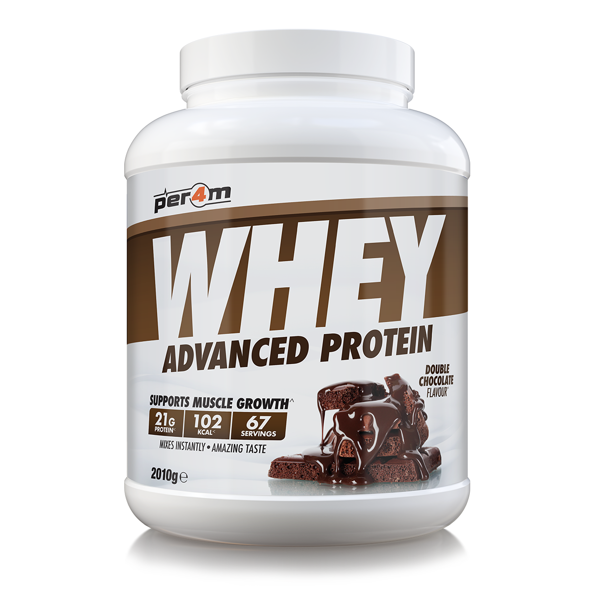 Per4m Whey Advanced Protein Powder Double Chocolate 2kg