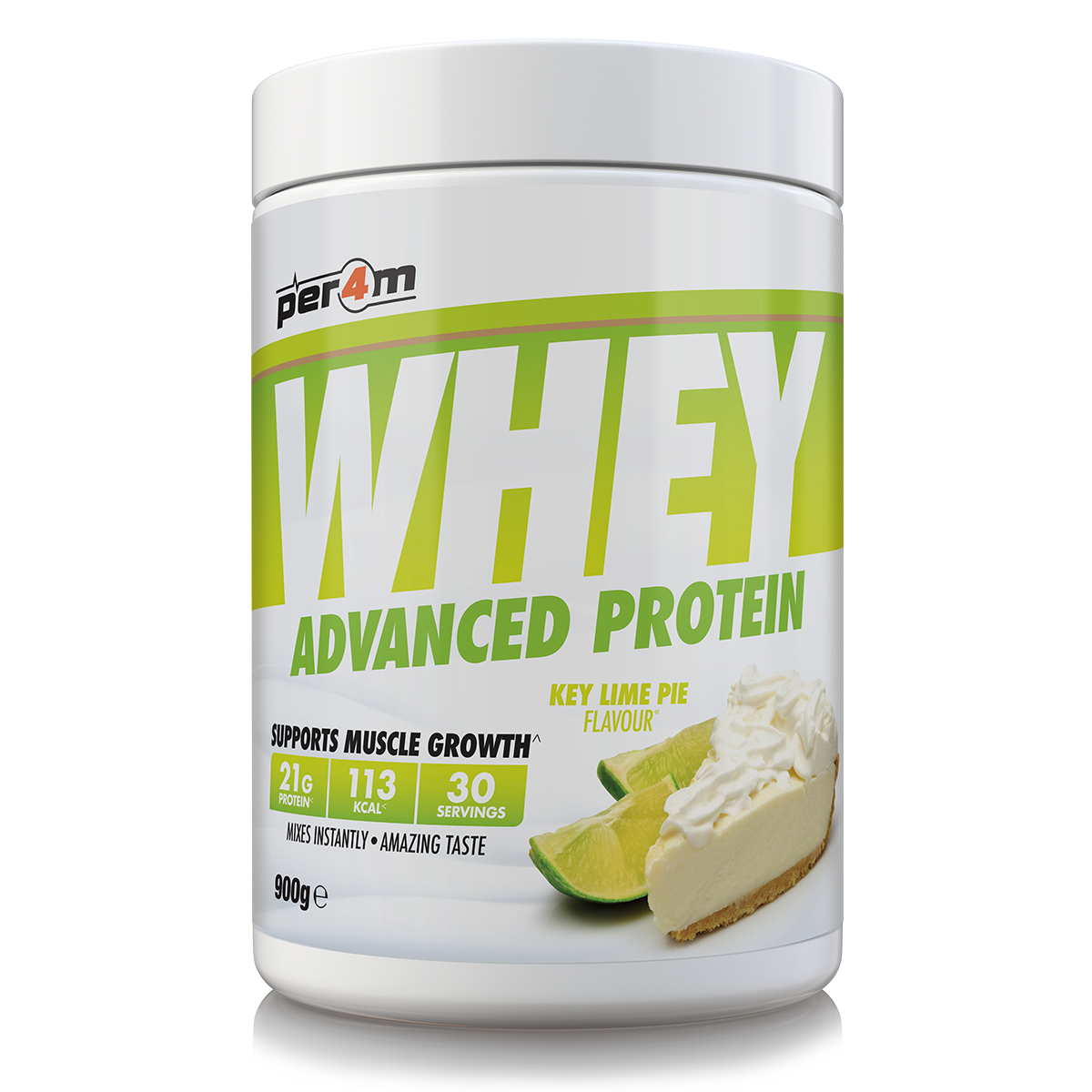 Per4m Whey Advanced Protein Powder Key Lime Pie 900g