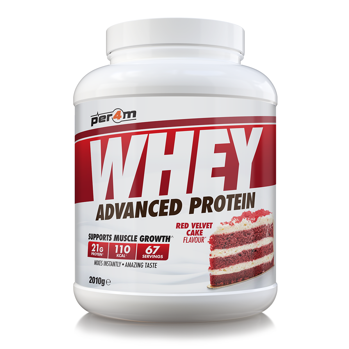 Per4m Whey Advanced Protein Powder Red Velvet Cake 2kg