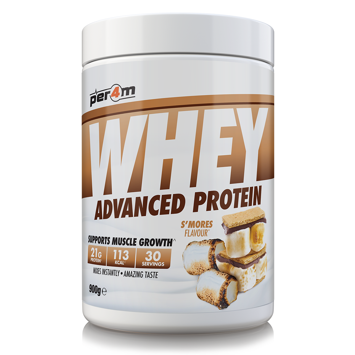 Per4m Whey Advanced Protein Powder Smores 900g