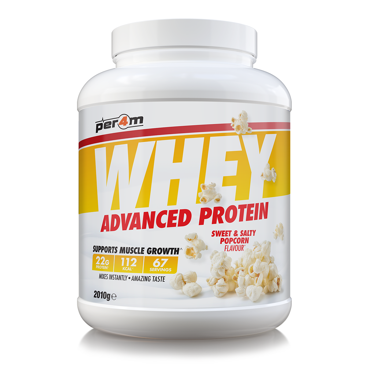 Per4m Whey Advanced Protein Powder Sweet and Salty Popcorn 2kg