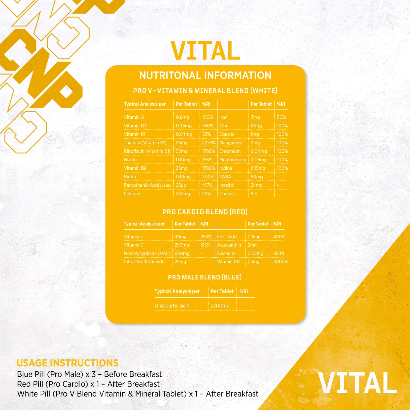 CNP ProVital Tablets