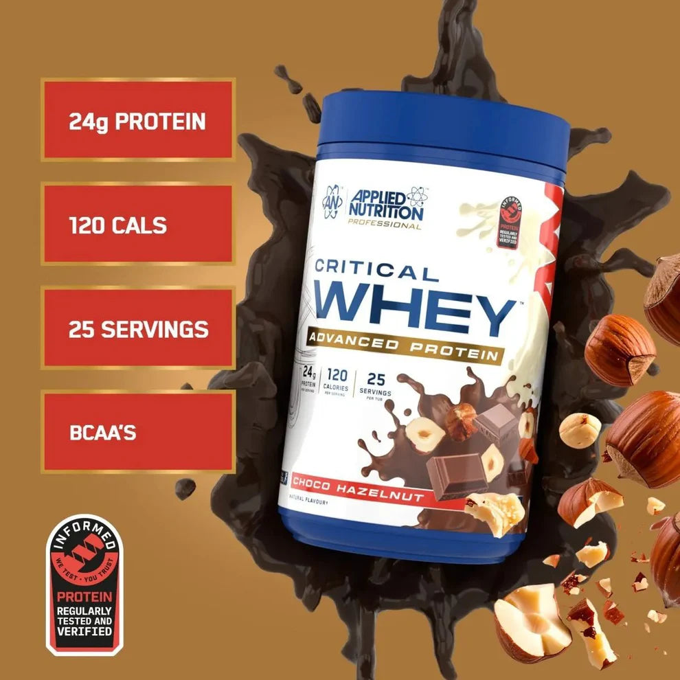 Applied Nutrition NEW Critical Whey Protein Powder