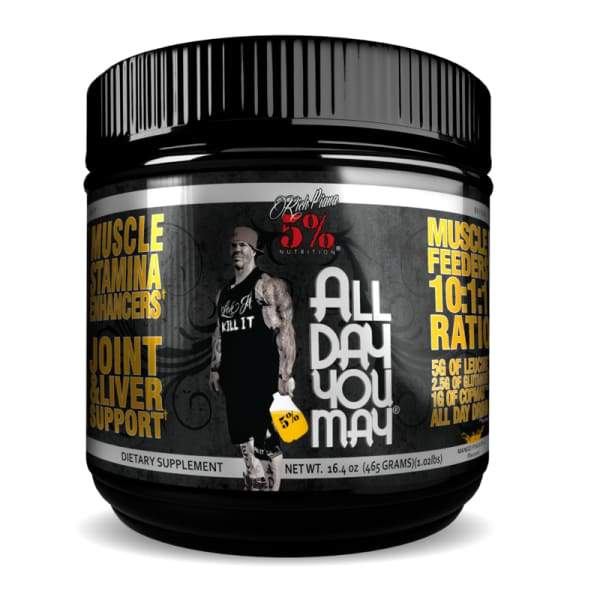 5% Nutrition Rich Piana All Day You May