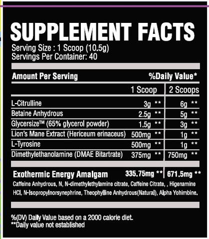Chemix Pre-Workout